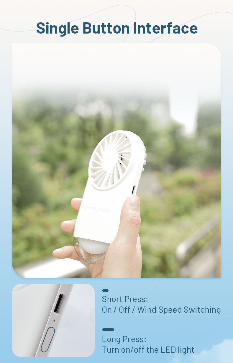 Nitecore NEF02 Portable Pocket Fan 手提風扇