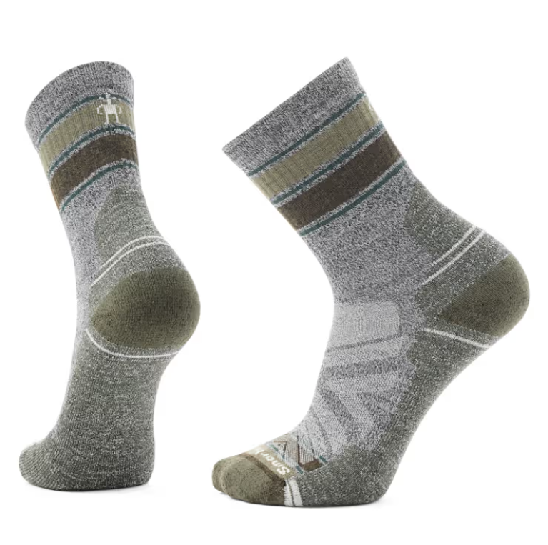 Smartwool Hike Light Cushion Striped Mid Crew 01609