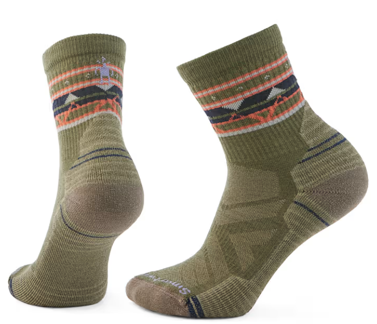 Smartwool W Hike Light Cushion Zig Zag Valley Mid Crew 01580