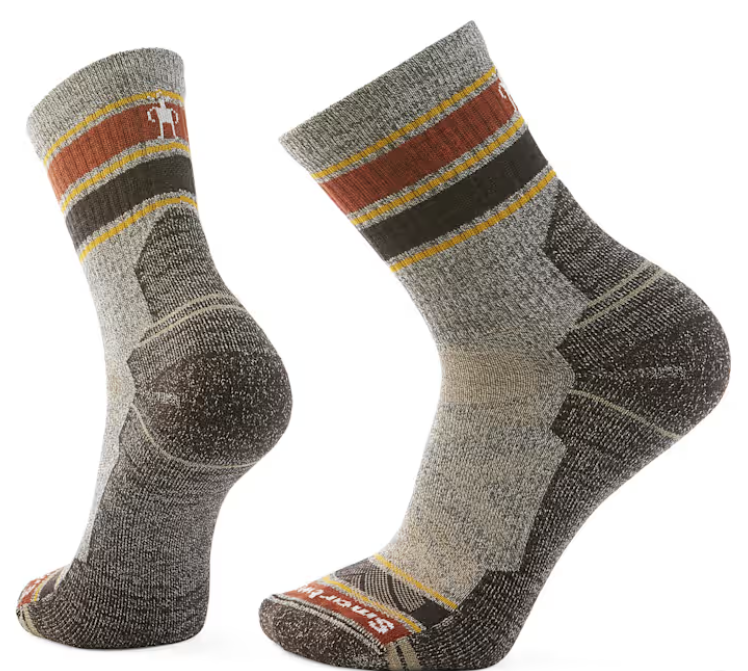 Smartwool Hike Light Cushion Striped Mid Crew 01609