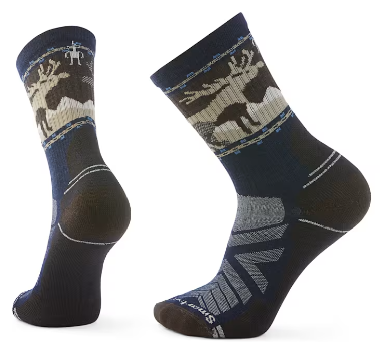 Smartwool Hike Light Cushion Mountain Moose Crew 02686