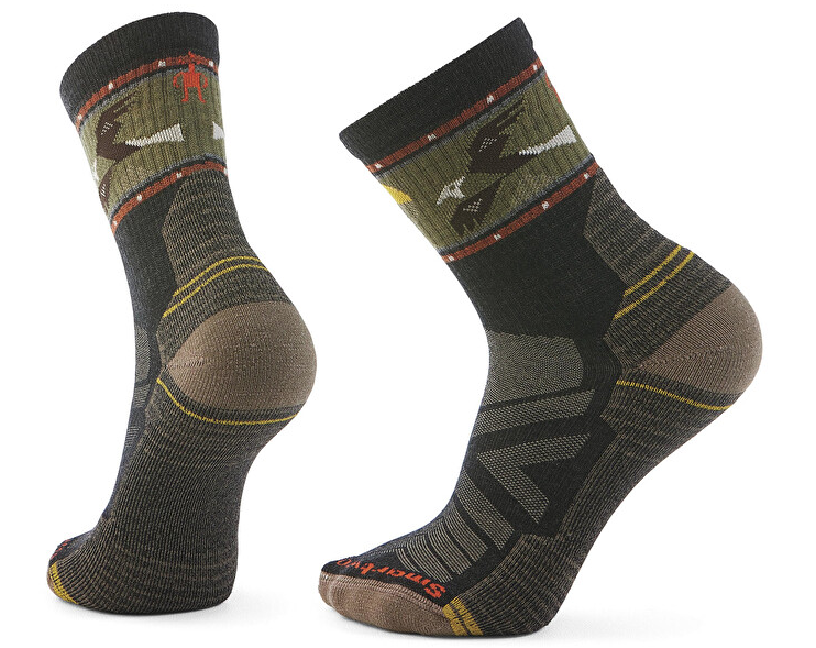 Smartwool Hike Light Cushion Soaring Print Mid Crew 02737