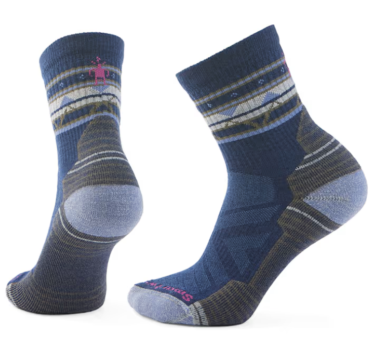 Smartwool W Hike Light Cushion Zig Zag Valley Mid Crew 01580