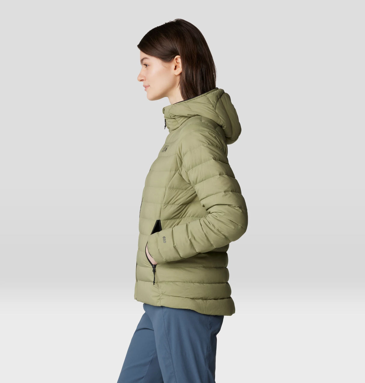 Mountain Hardwear Deloro Down Full Zip Hoody Women S24 OL0862