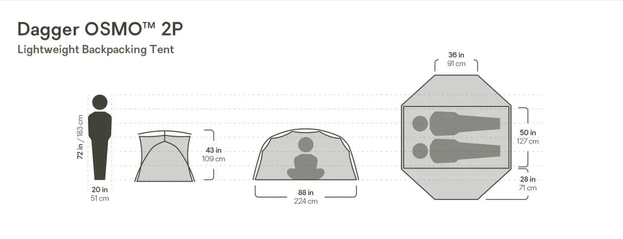 Nemo Dagger Osmo 2P 二人帳篷 2025 (#6360)