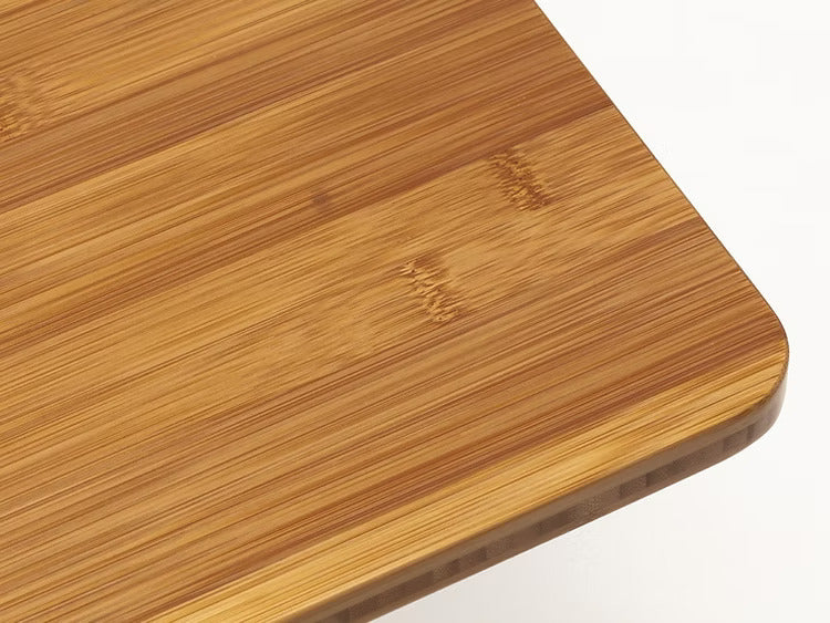 Snow Peak Single Action Table Long Bamboo Black FES-139