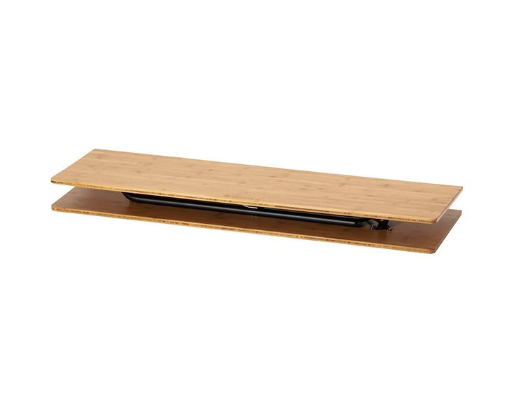 Snow Peak Single Action Table Long Bamboo Black FES-139