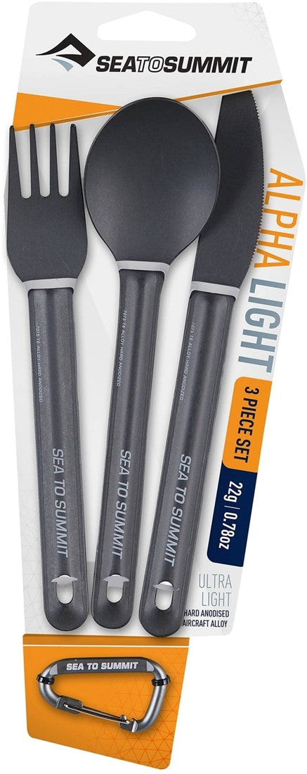 Sea To Summit Alphalight Cutlery Set 3pc 刀叉匙餐具套裝