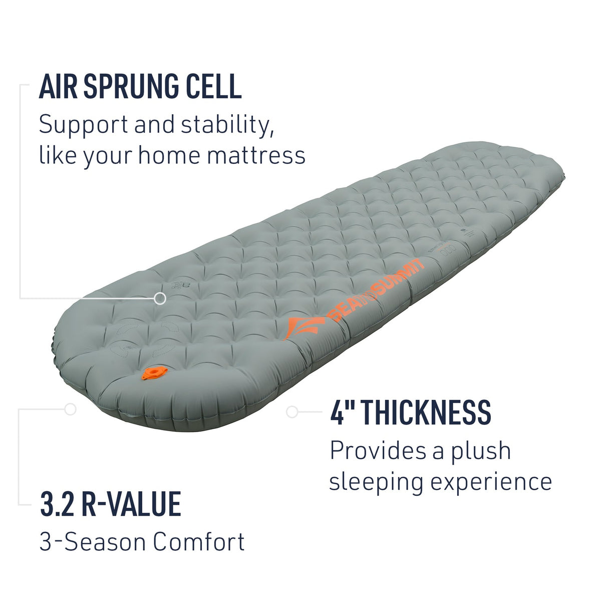 Sea To Summit Ether Light XT Insulated Air Sleeping Mat Regular