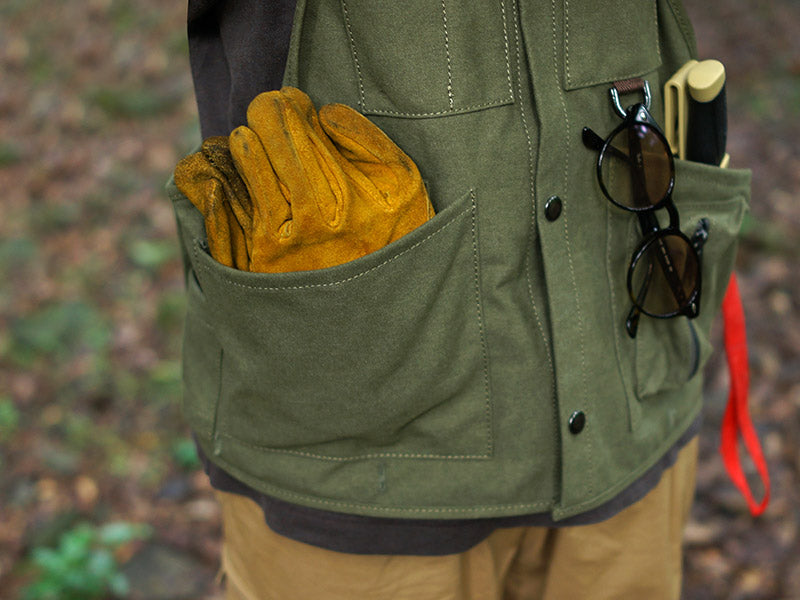 DOD Camp Vest 露營多口袋背心 AP1-767-KH