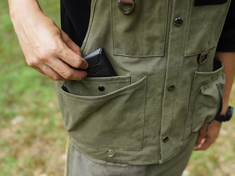 DOD Camp Vest 露營多口袋背心 AP1-767-KH