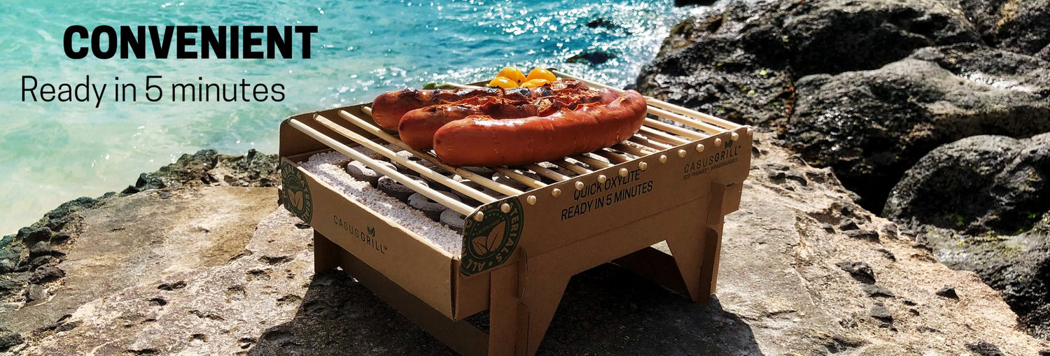 CasusGrill One Time Use Instant Grill 一次性環保燒烤爐