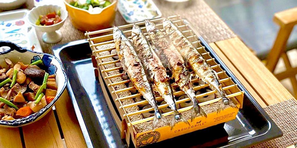 CasusGrill One Time Use Instant Grill 一次性環保燒烤爐-示範圖