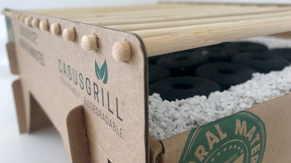 CasusGrill One Time Use Instant Grill 一次性環保燒烤爐-示範圖