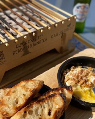 CasusGrill One Time Use Instant Grill 一次性環保燒烤爐-示範圖