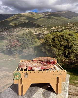 CasusGrill One Time Use Instant Grill 一次性環保燒烤爐-示範圖