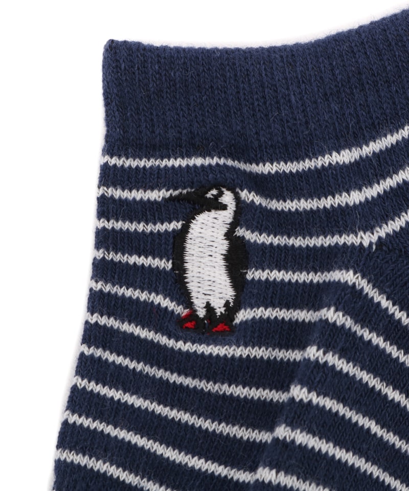 Chums 3P Booby Border Ankle Socks (3 Pairs) CH06-1114