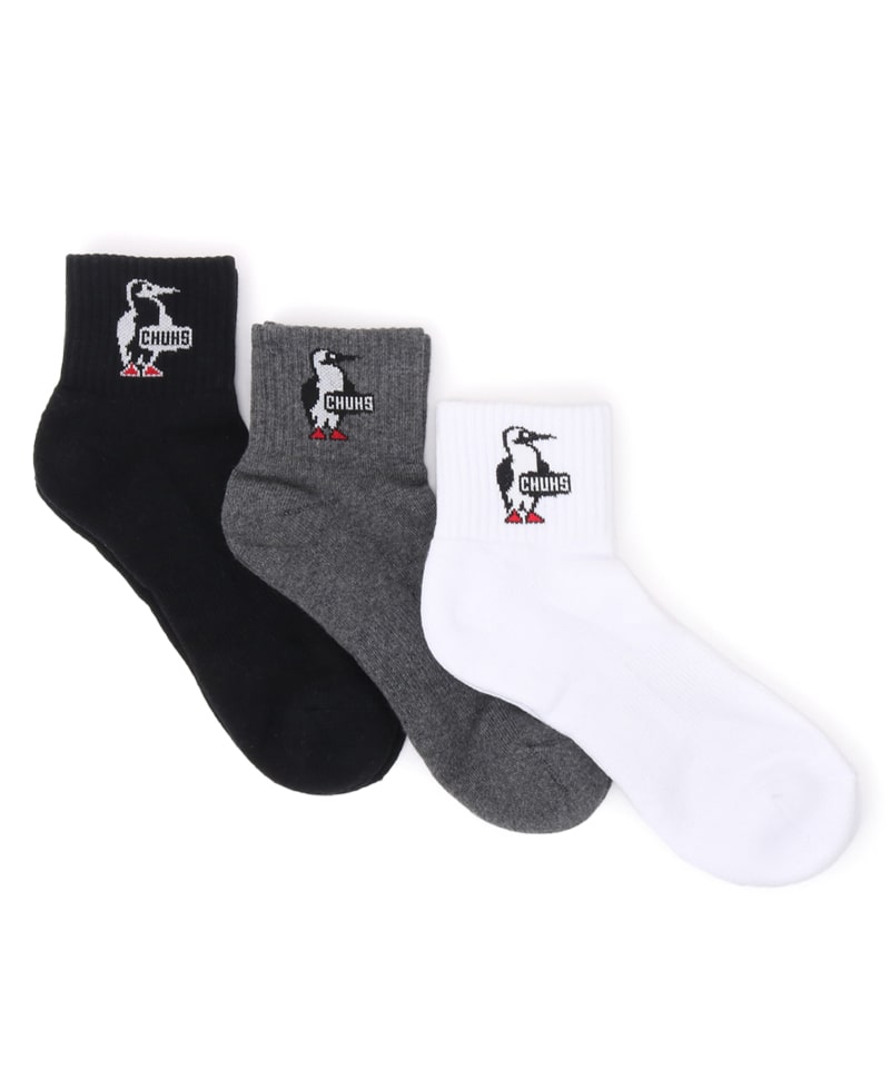 Chums 3P Chums Booby Crew Socks (3 Pairs)