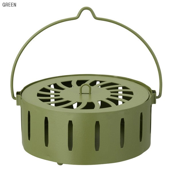 Decole 圓型金屬蚊香掛盒