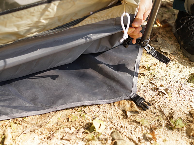 DOD Kinoko Tent T4-610-KH 蘑菇四人帳(綠色)