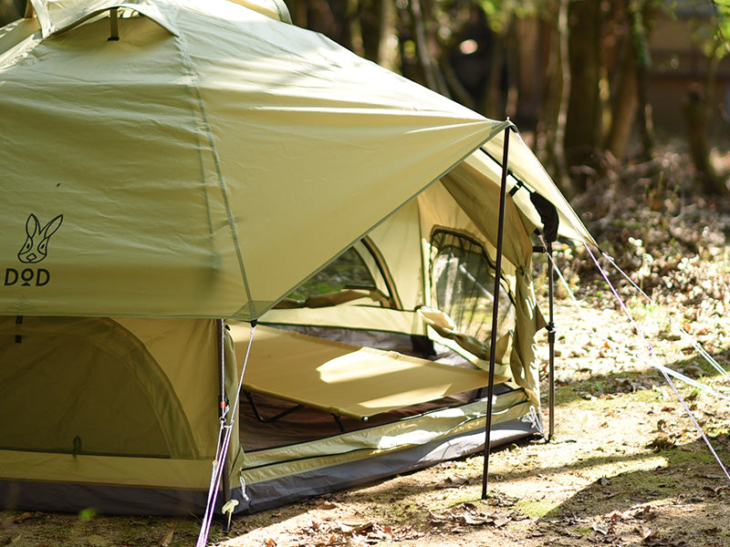 DOD Kinoko Tent T4-610-KH 蘑菇四人帳(綠色)