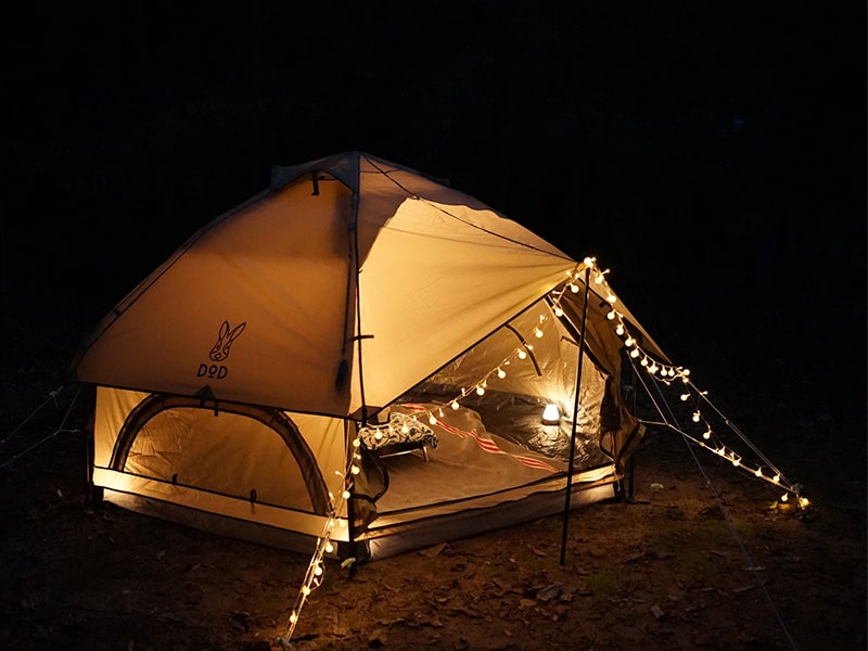 DOD Kinoko Tent T4-610-KH 蘑菇四人帳(綠色)