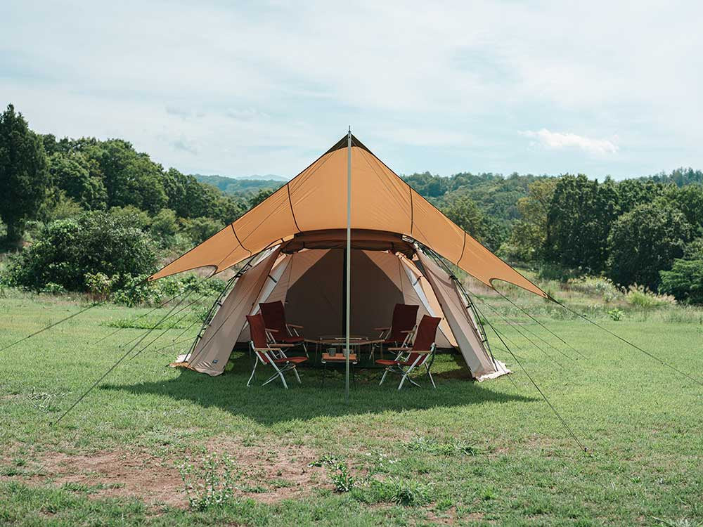 Snow Peak Connection Tarp Hexa Pro Air 客廳帳專用天幕 FES-255