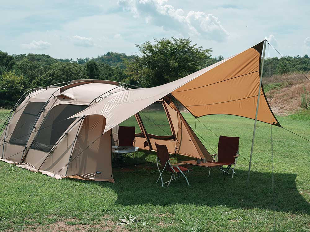 Snow Peak Connection Tarp Hexa Pro Air 客廳帳專用天幕 FES-255