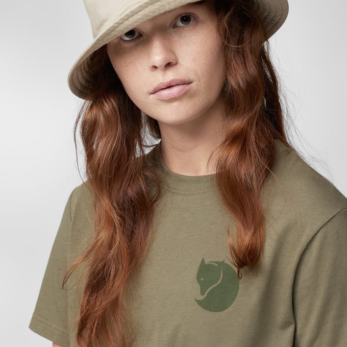 Fjallraven Fox Boxy Logo Tee Women F87153