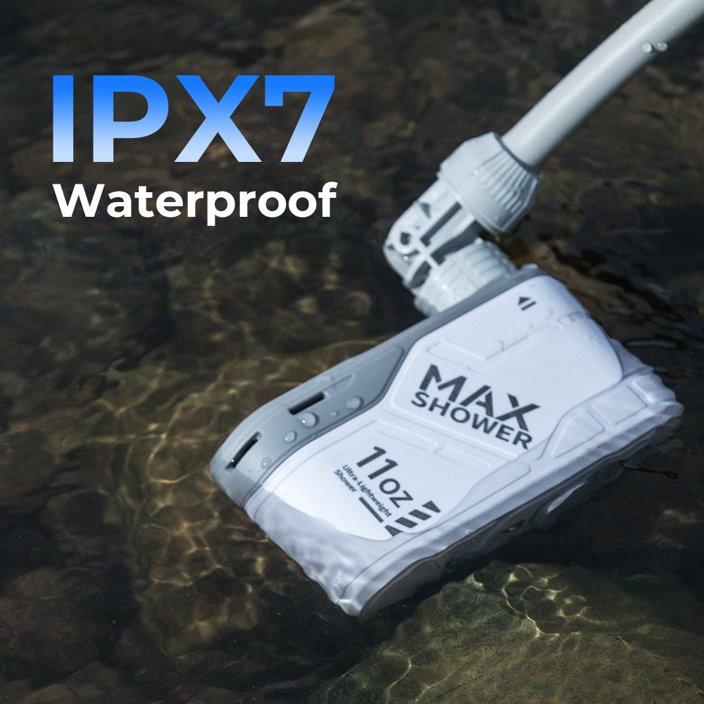 FLEXTAIL Max Shower 露營戶外電花灑- Ultralight Rechargeable Instant Outdoor Shower