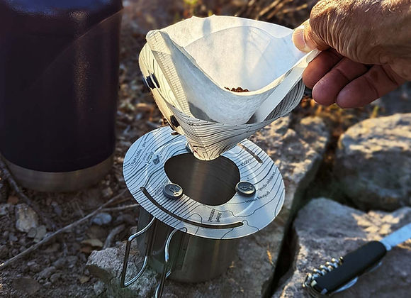 Fozzils Snapfold Coffee Dripper - Mist 戶外露營咖啡濾杯