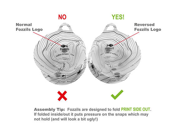 Fozzils Snapfold Coffee Dripper - Mist 戶外露營咖啡濾杯