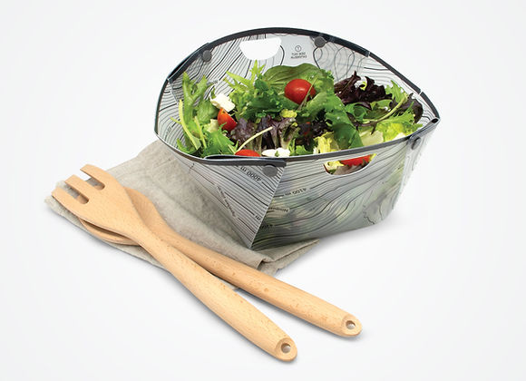 Fozzils Snapfold™ Bowl XL - Mist 摺疊戶外露營碗 XL