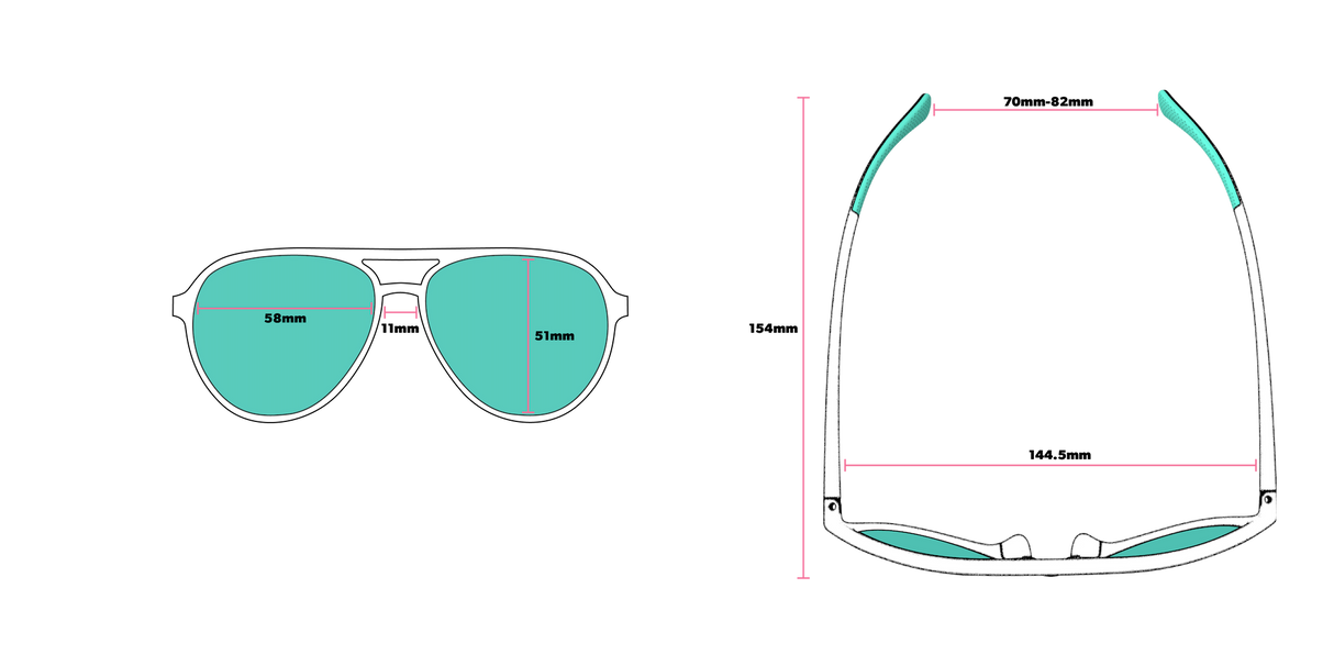 Goodr Captin Blunt's Red-Eye MG-OR-RS2-RF