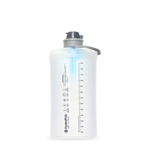 HydraPak Flux Filter Bottle 1.5L Clear/HP Blue (GF425F)