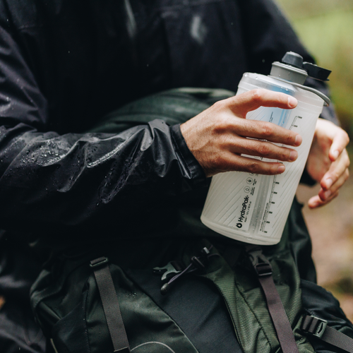 HydraPak Flux Filter Bottle 1.5L Clear/HP Blue (GF425F)