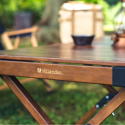 Hilander Bamboo Rooltop Table 戶外露營桌 HCT-016/HCT-015