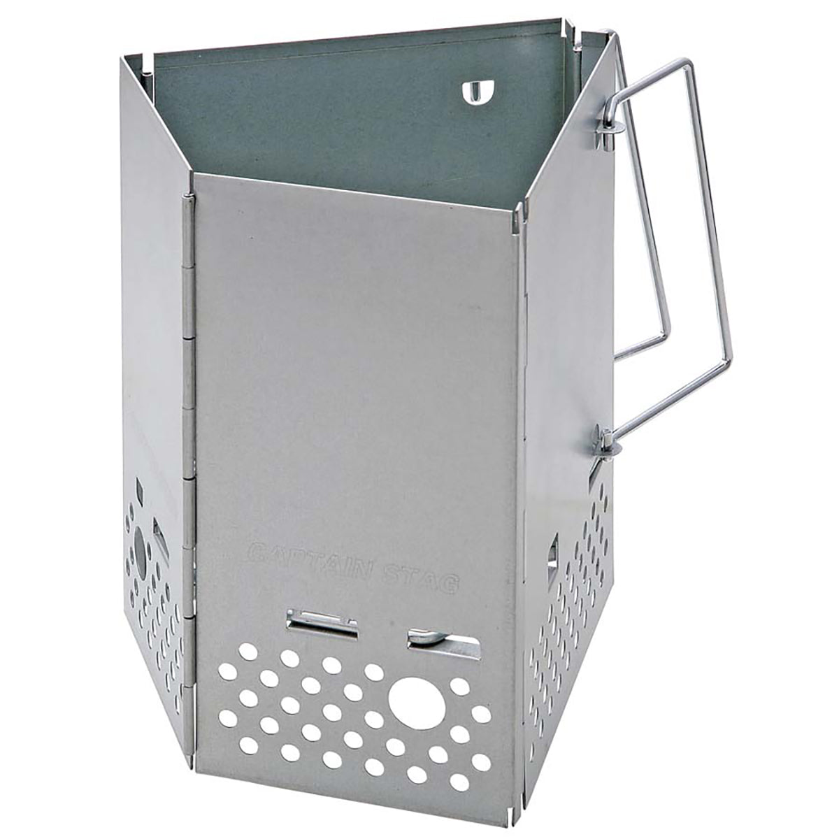 Captain Stag Steel Fold Bonfire Stove (L) M-6639