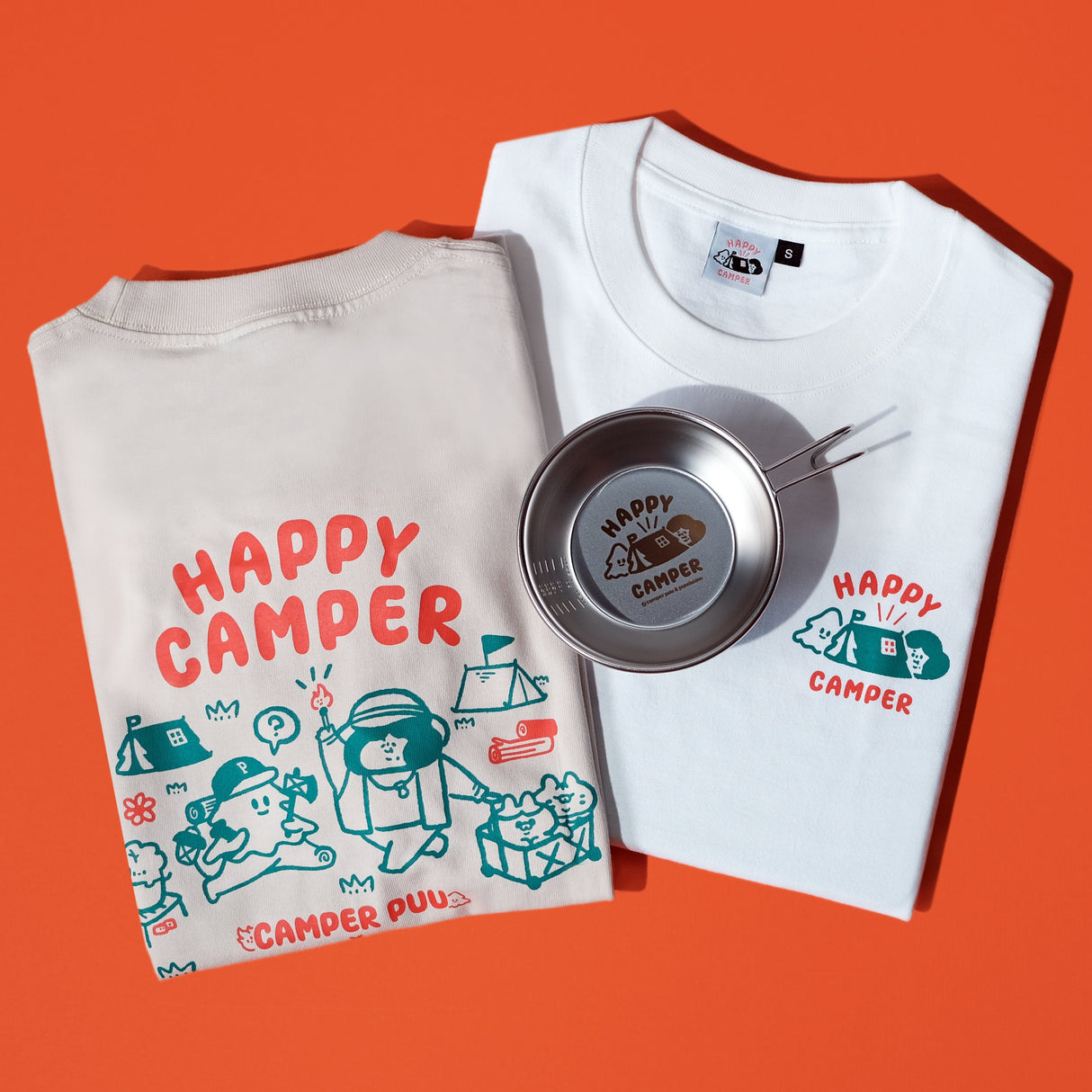 Camper Puu x Pundusina 半島師奶聯乘 Happy Camper Sierra Cup 日本製露營碗