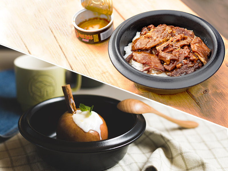 DOD Horo Hitori Gama 搪瓷鋼板餐具系列露營 煮食鍋 pp1-860-bk