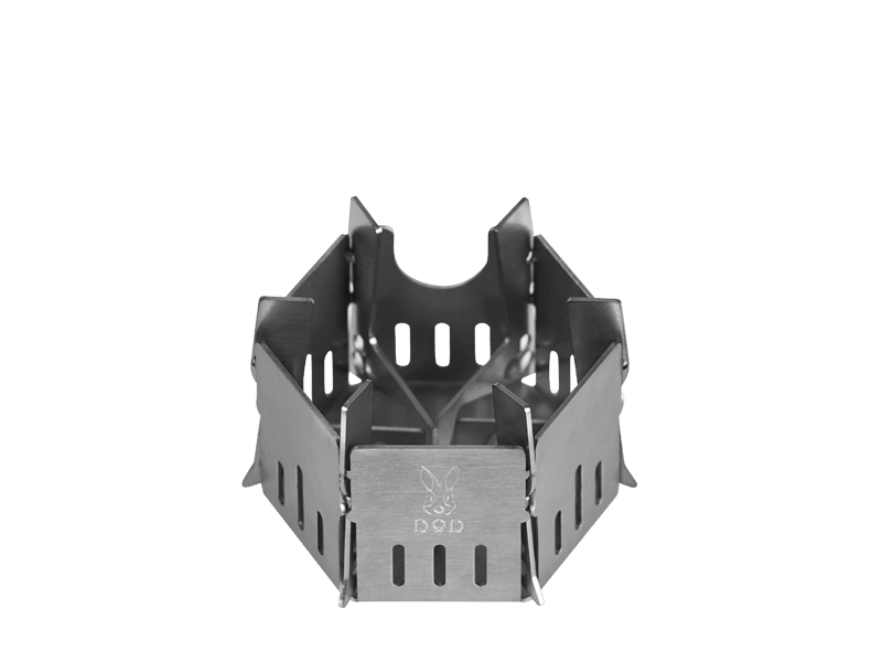 DOD Ashura No Gotoku 不銹鋼摺疊露營酒精膏爐 PP1-894-SL