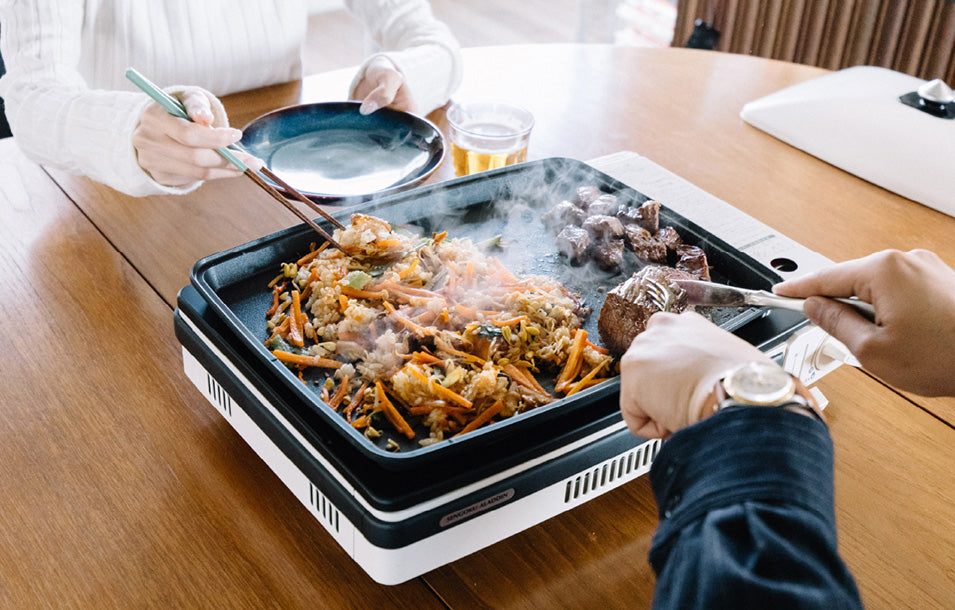 Aladdin Grande Grill Gas Pan White SAG-CP21-W