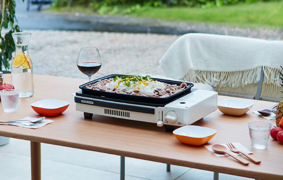 Aladdin Grande Grill Gas Pan White SAG-CP21-W