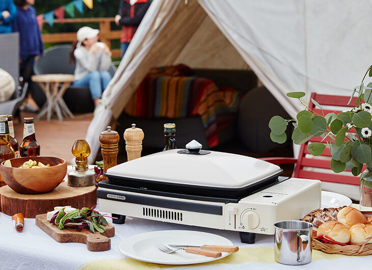 Aladdin Grande Grill Gas Pan White SAG-CP21-W