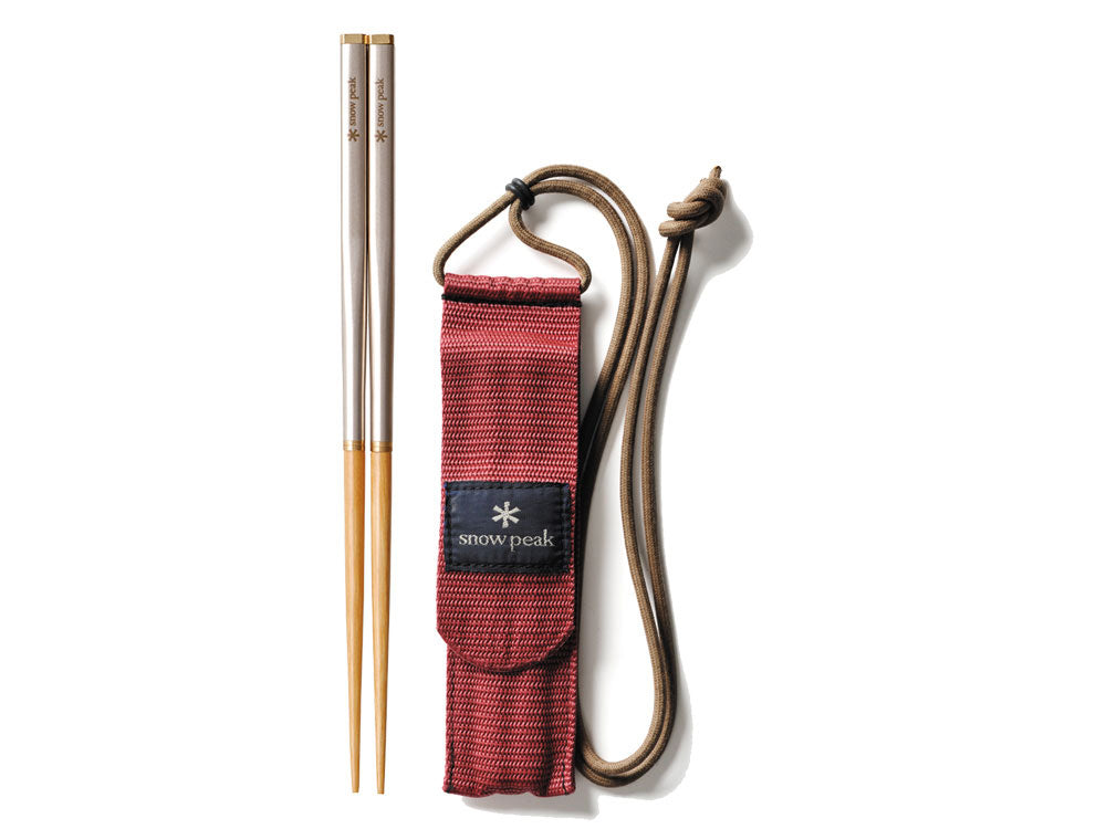 Snow Peak Wabuki Carry-on Chopsticks L和武器組合筷 SCT-111