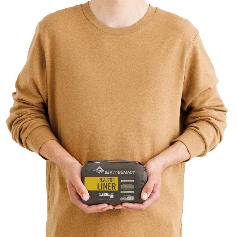 Sea to Summit Reactor Liner Mummy with Drawcord 保暖睡袋內膽 拉繩設計