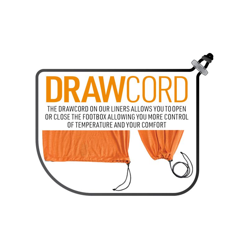 Sea to Summit Reactor Liner Mummy with Drawcord 保暖睡袋內膽 拉繩設計