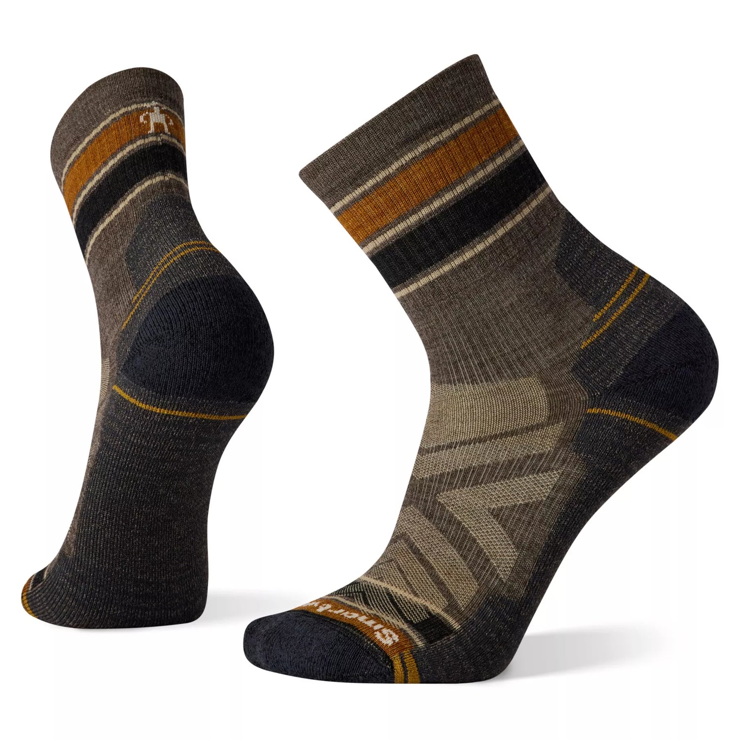 Smartwool Hike Light Cushion Striped Mid Crew 01609