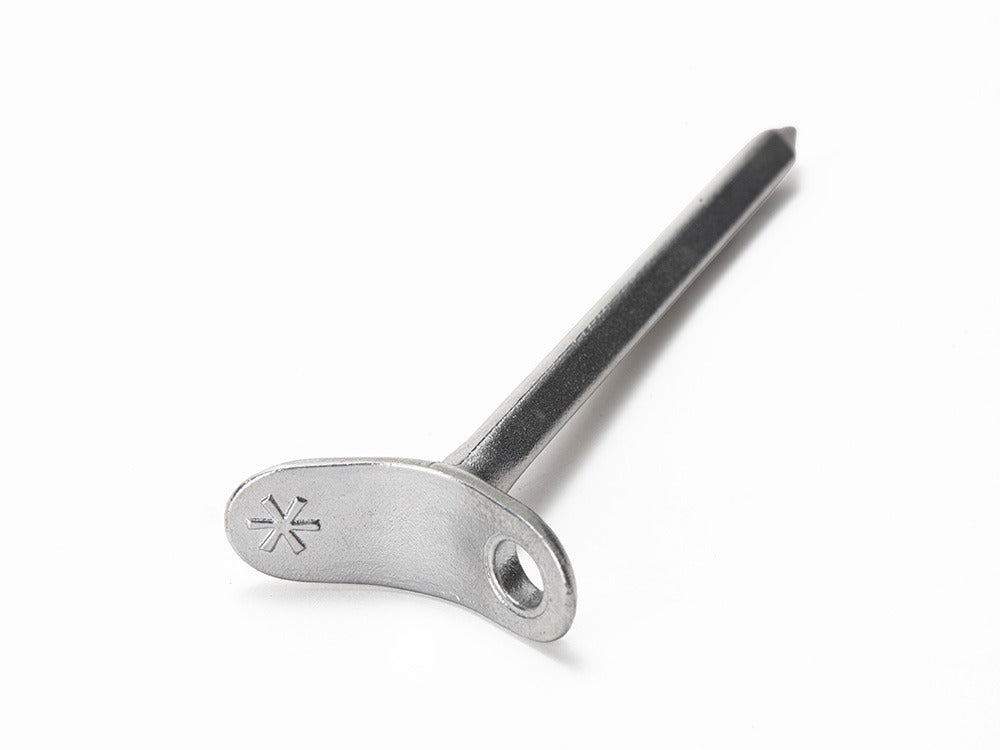 Snow Peak Aluminium Finger Peg 10pcs Set 輕量鋁質雪裙手推營釘10件套 R-130