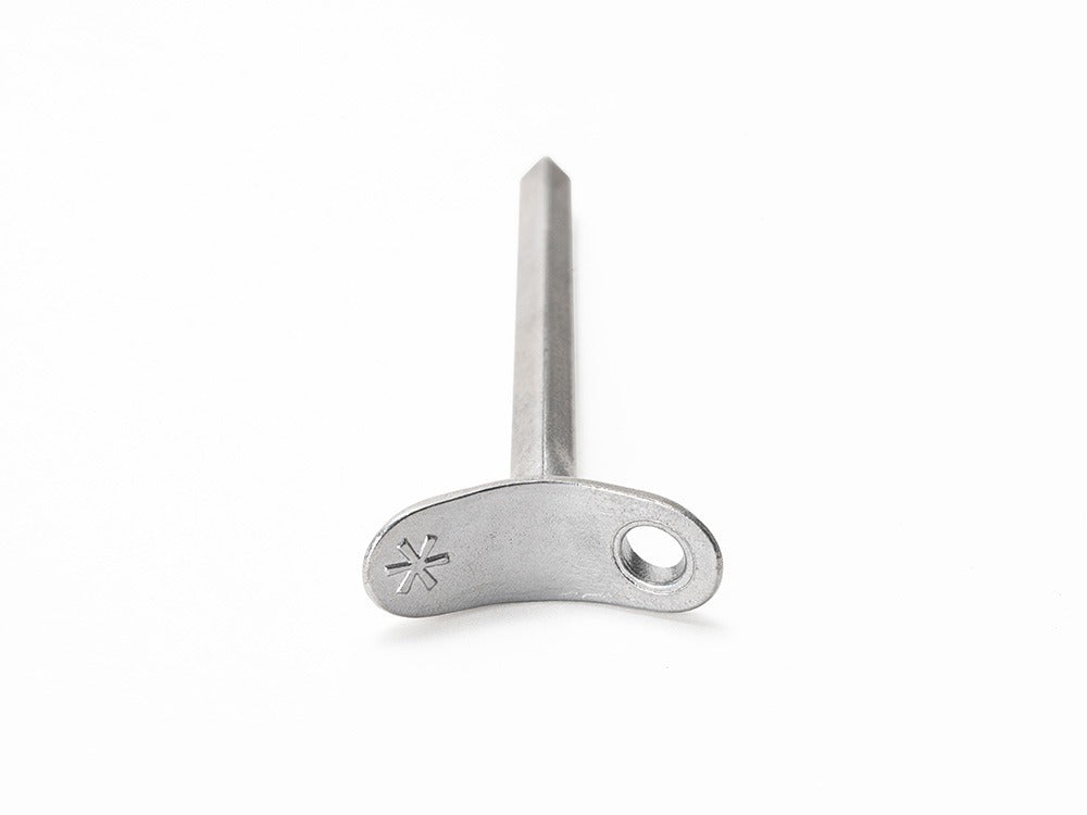 Snow Peak Aluminium Finger Peg 10pcs Set 輕量鋁質雪裙手推營釘10件套 R-130